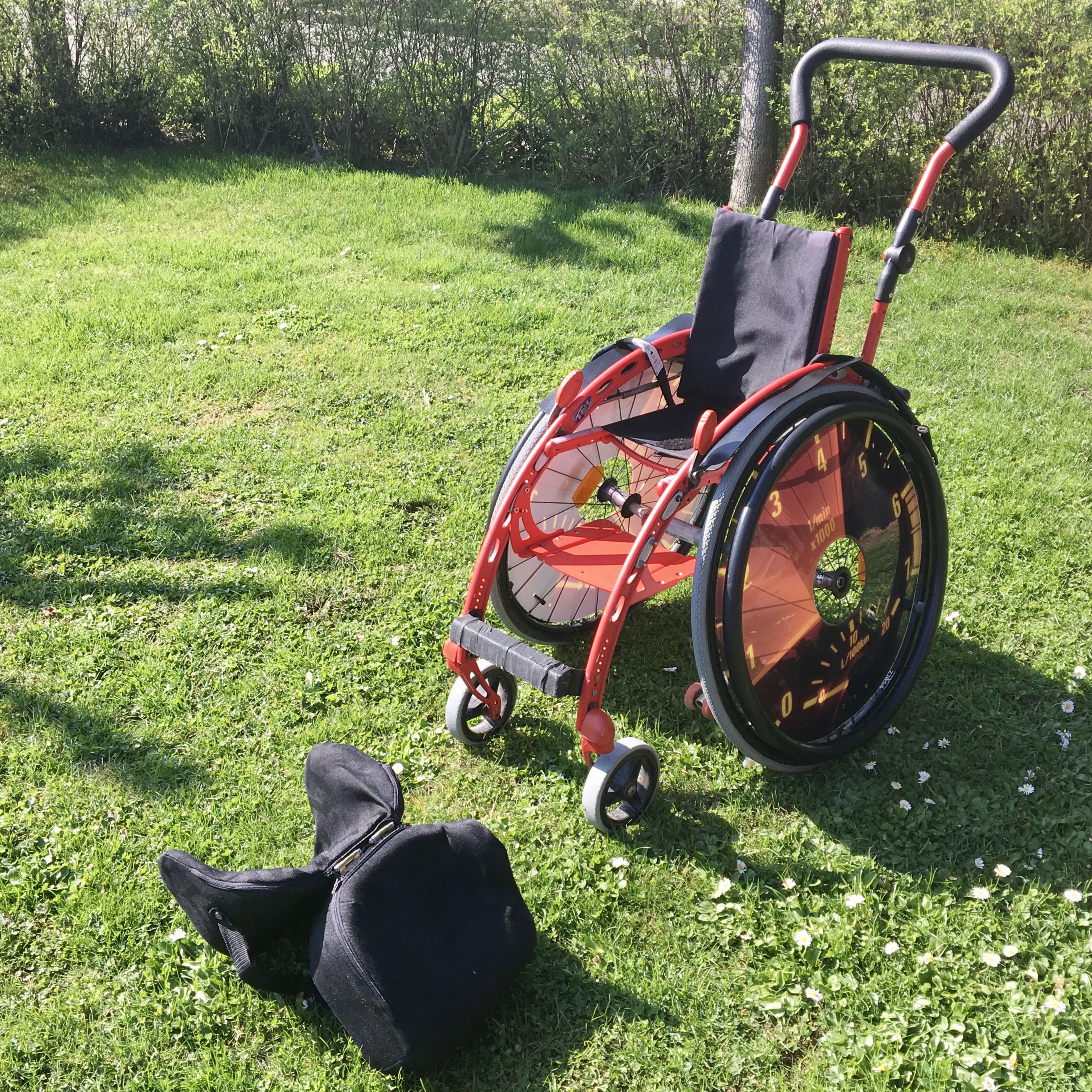 Carstens alter Rollstuhl wird reaktiviert